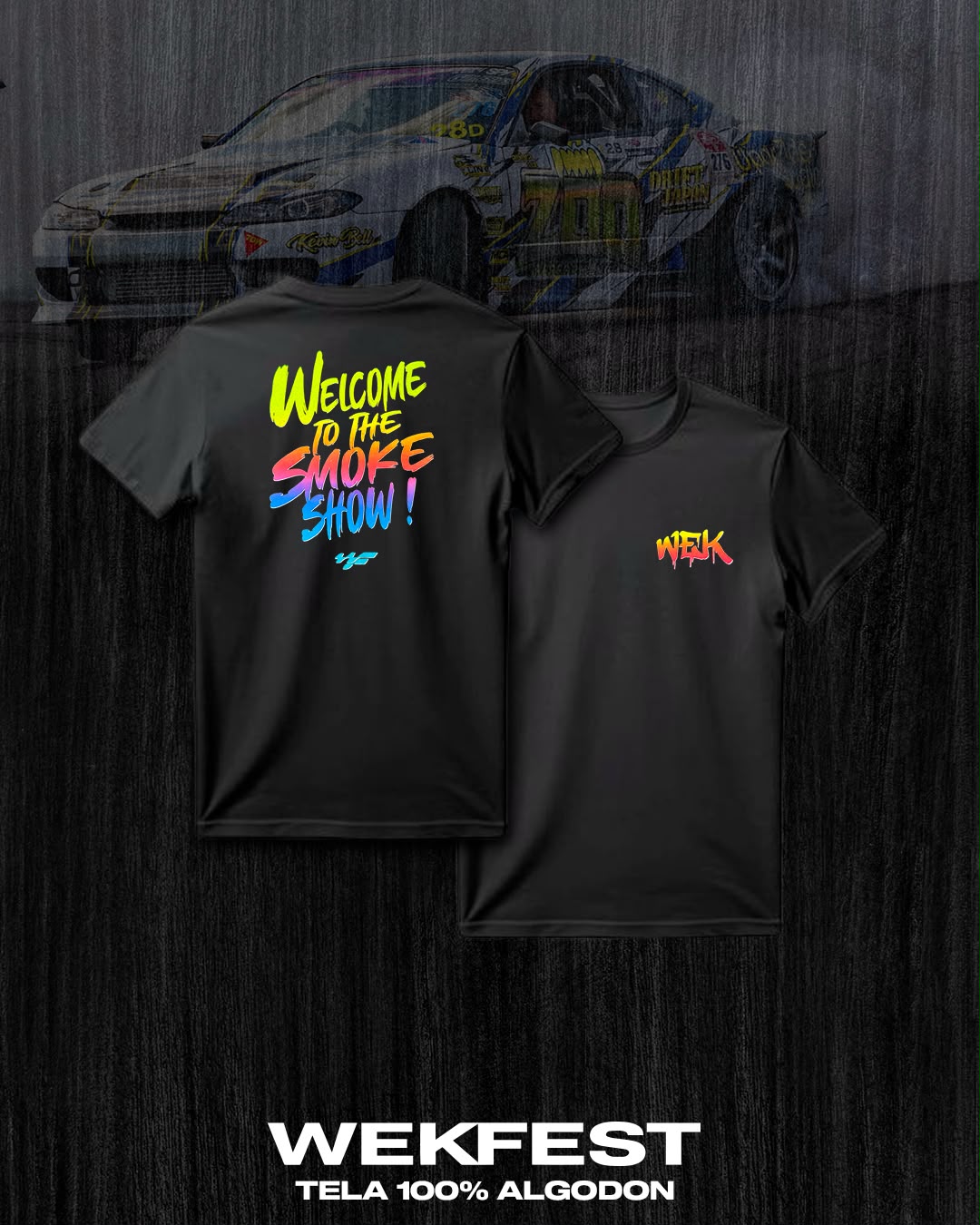 Camiseta Negra Wekfest