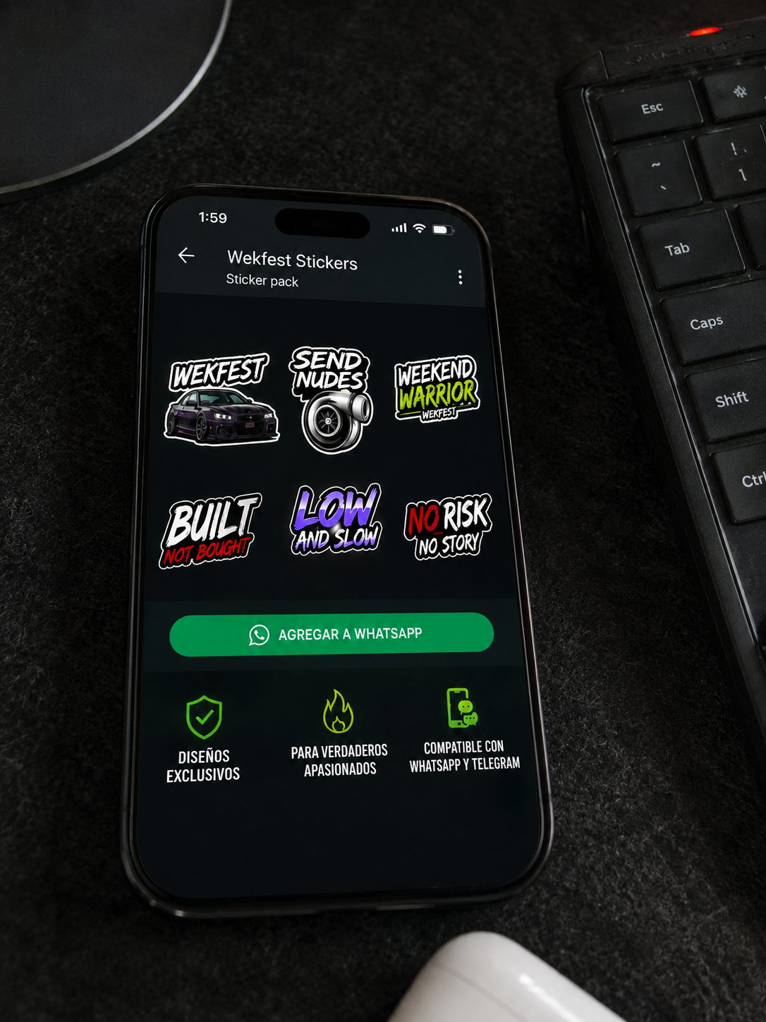 Pack de Stickers WhatsApp y Telegram